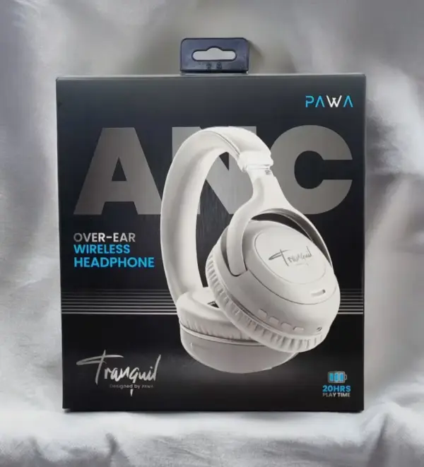 PAWA ANC OVER-EAR WIRELESS HEADPHONE | WHITE